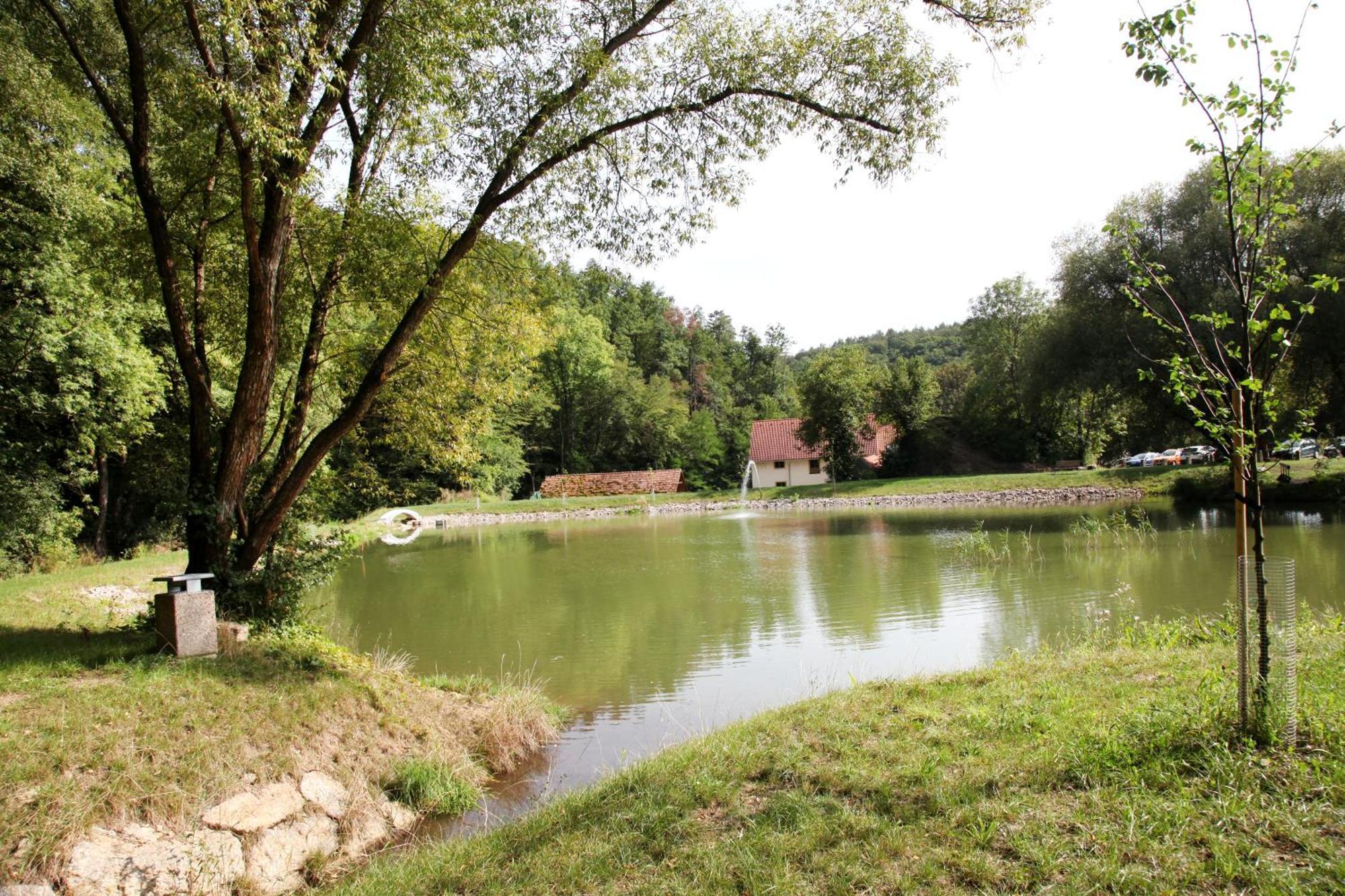 Apartman Ve Mlyne Trebotov Exteriér fotografie